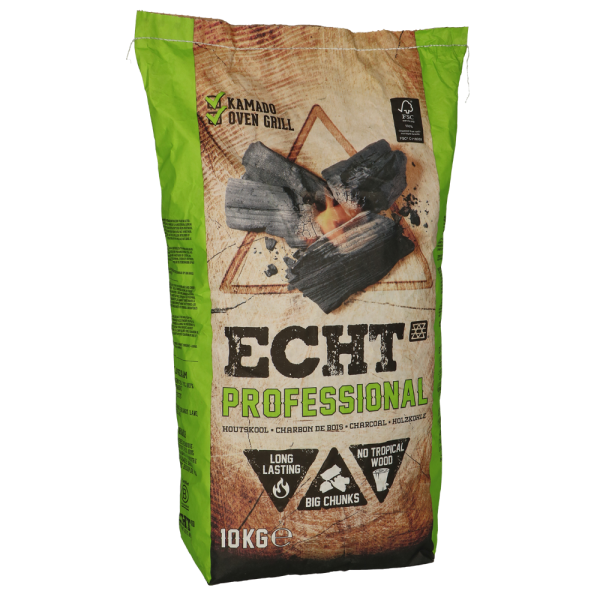 ECHT Professional houtskool 10 kg FSC 100%